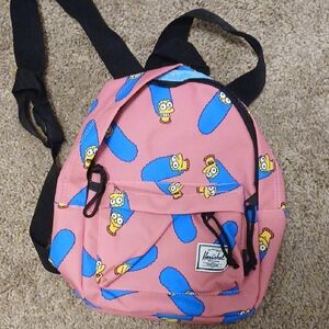 Herschel Supply Company Kids Cartoon Print Backpack